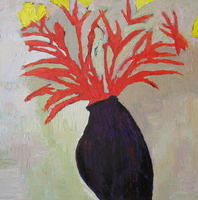 JILL FINSEN PAINTINGS Fauvist-Like Bold in Color & Quirky Works