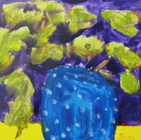 JILL FINSEN PAINTINGS Fauvist-Like Bold in Color & Quirky Works