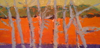 JILL FINSEN PAINTINGS Fauvist-Like Bold in Color & Quirky Works
