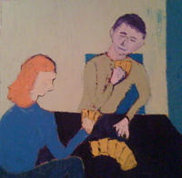 JILL FINSEN PAINTINGS Fauvist-Like Bold in Color & Quirky Works