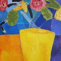 JILL FINSEN PAINTINGS Fauvist-Like Bold in Color & Quirky Works