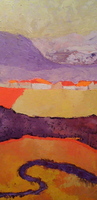 JILL FINSEN PAINTINGS Fauvist-Like Bold in Color & Quirky Works