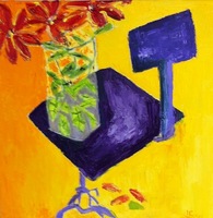 JILL FINSEN PAINTINGSFauvist-Like Bold in Color & Quirky Works