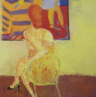 JILL FINSEN PAINTINGS Fauvist-Like Bold in Color & Quirky Works