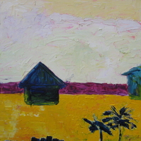 JILL FINSEN PAINTINGS Fauvist-Like Bold in Color & Quirky Works