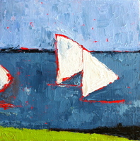 JILL FINSEN PAINTINGS Fauvist-Like Bold in Color & Quirky Works