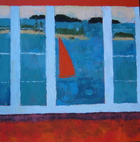 JILL FINSEN PAINTINGS Fauvist-Like Bold in Color & Quirky Works