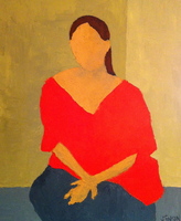 JILL FINSEN PAINTINGS Fauvist-Like Bold in Color & Quirky Works