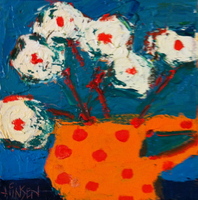 JILL FINSEN PAINTINGS Fauvist-Like Bold in Color & Quirky Works