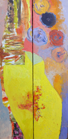JILL FINSEN PAINTINGS Fauvist-Like Bold in Color & Quirky Works