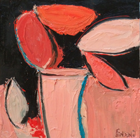 JILL FINSEN PAINTINGS Fauvist-Like Bold in Color & Quirky Works