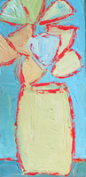 JILL FINSEN PAINTINGS Fauvist-Like Bold in Color & Quirky Works