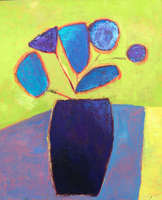 JILL FINSEN PAINTINGS Fauvist-Like Bold in Color & Quirky Works