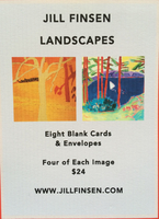 JILL FINSEN PAINTINGS Fauvist-Like Bold in Color & Quirky Works