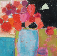 JILL FINSEN PAINTINGS Fauvist-Like Bold in Color & Quirky Works