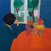 JILL FINSEN PAINTINGS Fauvist-Like Bold in Color & Quirky Works