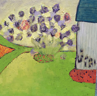 JILL FINSEN PAINTINGS Fauvist-Like Bold in Color & Quirky Works