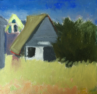 JILL FINSEN PAINTINGS Fauvist-Like Bold in Color & Quirky Works