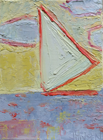 JILL FINSEN PAINTINGS Fauvist-Like Bold in Color & Quirky Works