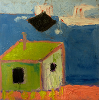 JILL FINSEN PAINTINGS Fauvist-Like Bold in Color & Quirky Works
