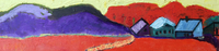 JILL FINSEN PAINTINGS Fauvist-Like Bold in Color & Quirky Works