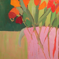 JILL FINSEN PAINTINGS Fauvist-Like Bold in Color & Quirky Works