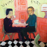 JILL FINSEN PAINTINGS Fauvist-Like Bold in Color & Quirky Works