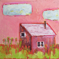 JILL FINSEN PAINTINGS Fauvist-Like Bold in Color & Quirky Works