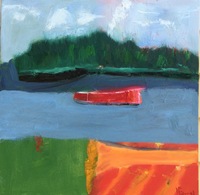 JILL FINSEN PAINTINGS Fauvist-Like Bold in Color & Quirky Works