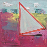 JILL FINSEN PAINTINGS Fauvist-Like Bold in Color & Quirky Works