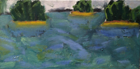 JILL FINSEN PAINTINGS Fauvist-Like Bold in Color & Quirky Works