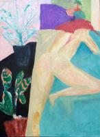 JILL FINSEN PAINTINGS Fauvist-Like Bold in Color & Quirky Works
