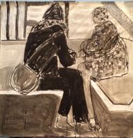JILL FINSEN PAINTINGS Fauvist-Like Bold in Color & Quirky Works