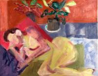 JILL FINSEN PAINTINGS Fauvist-Like Bold in Color & Quirky Works