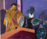 JILL FINSEN PAINTINGS Fauvist-Like Bold in Color & Quirky Works