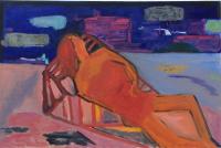 JILL FINSEN PAINTINGS Fauvist-Like Bold in Color & Quirky Works