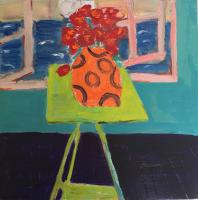 JILL FINSEN PAINTINGSFauvist-Like Bold in Color & Quirky Works