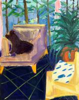 JILL FINSEN PAINTINGS Fauvist-Like Bold in Color & Quirky Works