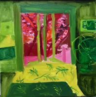 JILL FINSEN PAINTINGSFauvist-Like Bold in Color & Quirky Works