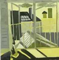 JILL FINSEN PAINTINGS Fauvist-Like Bold in Color & Quirky Works