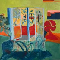 JILL FINSEN PAINTINGS Fauvist-Like Bold in Color & Quirky Works
