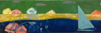 JILL FINSEN PAINTINGS Fauvist-Like Bold in Color & Quirky Works