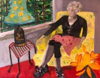 JILL FINSEN PAINTINGS Fauvist-Like Bold in Color & Quirky Works
