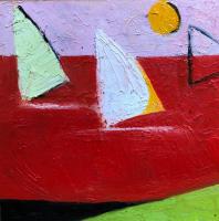 JILL FINSEN PAINTINGS Fauvist-Like Bold in Color & Quirky Works