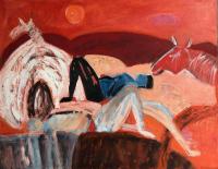 JILL FINSEN PAINTINGS Fauvist-Like Bold in Color & Quirky Works