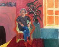 JILL FINSEN PAINTINGS Fauvist-Like Bold in Color & Quirky Works