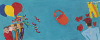 JILL FINSEN PAINTINGS Fauvist-Like Bold in Color & Quirky Works
