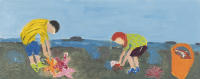 JILL FINSEN PAINTINGS Fauvist-Like Bold in Color & Quirky Works