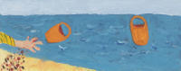 JILL FINSEN PAINTINGS Fauvist-Like Bold in Color & Quirky Works