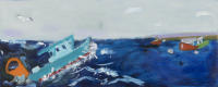 JILL FINSEN PAINTINGS Fauvist-Like Bold in Color & Quirky Works